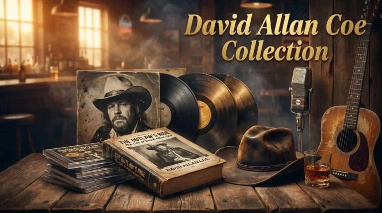 David Allan Coe memorial collection CDs books records and collector items